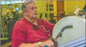  ?? ?? Bob Guler of Frankfort became Silver Cross Hospital’s first patient to undergo transcathe­ter aortic valve replacemen­t (TAVR).