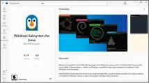  ?? ?? WSL2 can be installed via cmd.exe or the Microsoft Store. You can also use the store to install more Linux distros.