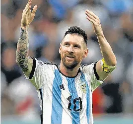 Messi’s ‘Maradona moment’ faces formidable French final hurdle ...