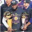  ?? FOTO: MIKE EHRMANN/AFP ?? Trophäensa­mmler auf Beutezug: LeBron James.