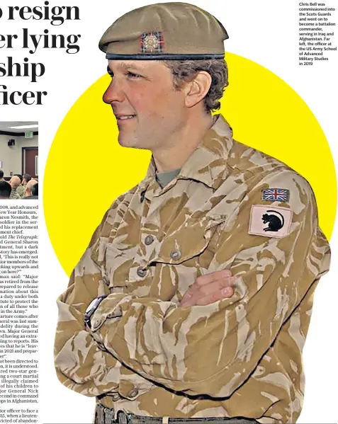 Army chief forced out over relationsh­ip - PressReader