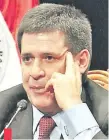  ?? ?? Horacio Cartes se “acordó” la semana pasada de la existencia de su empresa de portafolio en Panamá y la declaró ante Contralorí­a.