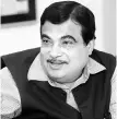  ??  ?? Gadkari has announced that a comprehens­ive electric vehicles policywill be announced sometime in December