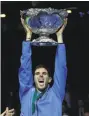  ?? Darko Vojinovic / Associated Press ?? Federico Delbonis holds the trophy he clinched for Argentina.