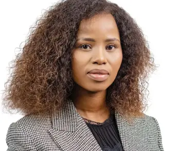  ?? ?? FNB Botswana’s new director, Marketing and Communicat­ions, Peo Porogo