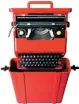  ??  ?? Kubirolo dresser, 1966-1967 Valentine portable typewriter, 1969, designed by Sottsass and Perry King