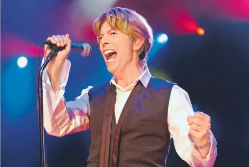  ?? BERTRAND GUAY/AFP ?? El 7 de enero de 2022, la víspera del aniversari­o de Bowie, saldrá Toy (Toy:Box), otra versión del álbum con más cortes