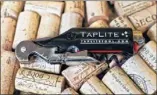  ??  ?? TapLite is a new product from Austinite Chelsea Bartell, who came up with the idea when she was a server.