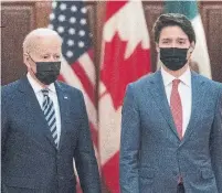  ?? ADRIAN WYLD THE CANADIAN PRESS ?? Prime Minister Justin Trudeau brought up the U.S. electric vehicle subsidy with U.S. President Joe Biden this week.