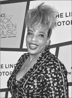  ?? — AFP photo ?? CELEBRATIN­G BLACK WOMEN IN MUSIC:
Singer Macy Gray attends the 8th annual Black Women in Music event in Hollywood, California on Thursday.