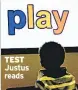  ??  ?? TEST Justus reads