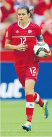  ?? GERRY KAHRMANN/FILES ?? The 11th-ranked Canadian women’s soccer team stands poised to qualify for the Olympic Games in Rio.