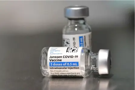  ?? AFP ?? La vacuna de la farmacéuti­ca Johnson & Johnson fue de las preferidas por los costarrice­nses que viajaron a Estados Unidos, por requerirse una sola dosis.