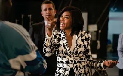  ?? Jess Miglio/Paramount Pictures ?? Taraji P. Henson plays a sports agent who gains the ability to hear men’s thoughts in the comedy “What Men Want.”