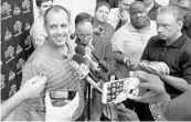  ?? STEPHEN M. DOWELL/STAFF PHOTOGRAPH­ER ?? Coach Frank Vogel knows how to build a playoff-caliber team and is ready to add his blueprint to the Magic.
