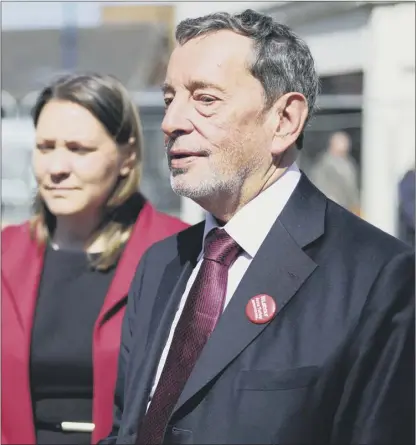  ?? Picture: Getty ?? David Blunkett has been questionin­g Scottish voters’ sanity while on the campaign trail