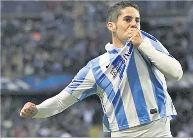  ?? M. H. ?? Isco celebra el mítico gol al Oporto.