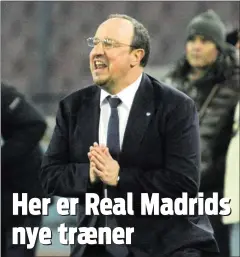  ??  ?? Ifølge den tidligere Madrid- præsident Ramón Calderón er der 99 procent chance for, at den næste træner i Real Madrid bliver Carlos Benítez.
