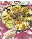  ?? FOTO: PALMER/DPA ?? Ein Klassiker der nordafrika­nischen Küche: Couscous mit Lamm und Gemüse.