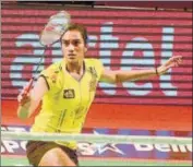  ?? AP ?? PV Sindhu will next face Japan’s Minatsu Mitani.