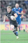  ??  ?? Damian McKenzie of New Zealand.