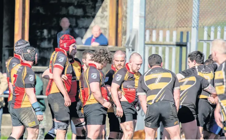  ?? CHRIS POWELL ?? Penygraig’s young squad, under the guidance of the experience­d Meirion Daniels, are capable of pushing for more silverware this season