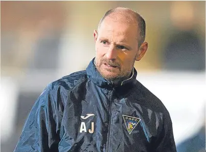  ?? Picture: SNS. ?? Pars boss Allan Johnston said his side need to turn good performanc­es into wins.