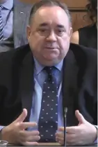  ?? ?? Bombast: Salmond yesterday