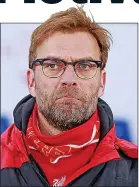  ??  ?? FORWARD THINKER: Klopp has shown previously he has a vision for the future