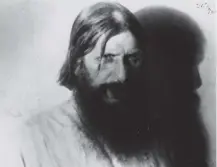  ??  ?? 0 On this day in 1916, Russian mystical monk Rasputin, who claimed to have magic powers, was killed aged 44