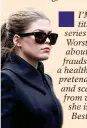  ?? ?? I’M PUZZLED by the title of ITV’S new series – Instagram’s
Worst Con Artist – about Australian fraudster Belle Gibson, a health guru who pretended she had cancer and scammed thousands from well-wishers. Surely she is Instagram’s
Best Con Artist?