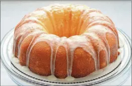  ?? WENDELL BROCK. FOOD STYLING BY WENDELL BROCK PHOTOS TAKEN AT THE HOME OF ?? Toni Tipton-Martin bakes her Lemon Tea Cake at Christmast­ime; it’s a triple-lemon affair of zesty yellow cake, drizzled with lemon syrup and crowned with an optional lemon glaze. The recipe is from her cookbook “Jubilee: Recipes from Two Centuries of African American Cooking” (Clarkson Potter, $35).