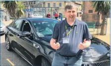  ?? ?? Taxi driver Peter Miller has saved up £2,000 more in tips and donations.