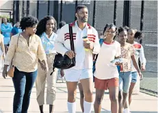  ?? ?? Sheer paternal bloodymind­edness: Will Smith plays the father of Venus and Serena