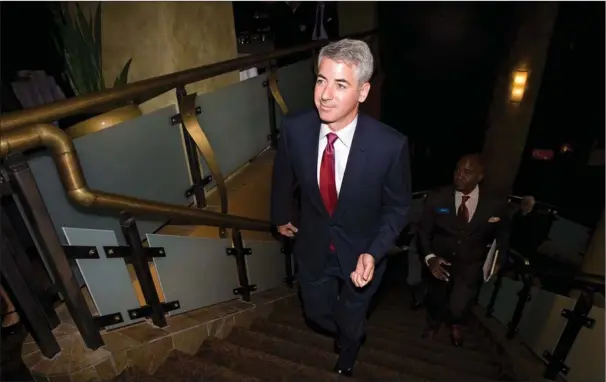  ??  ?? Bill Ackman er blandt verdens mest berømte hedgefondc­hefer og står i spidsen for Pershing Square. Foto: Jeff McIntosh/AP