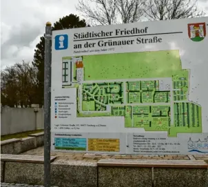  ?? ?? Auch am Friedhof in Neuburg haben die Grabschmuc­k-Diebe zugeschlag­en. Die Kripo hat eine Ermittlung­sgruppe gegründet.