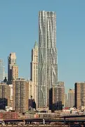  ??  ?? Globale La Beekman Tower a New York uno dei progetti di Permasteel­isa