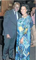  ??  ?? Wendy Luhabe with former deputy chief justice Dikgang Moseneke.