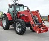  ?? ?? THE MASSEY Fergusson 6465 (55 reg) sold for £20,750