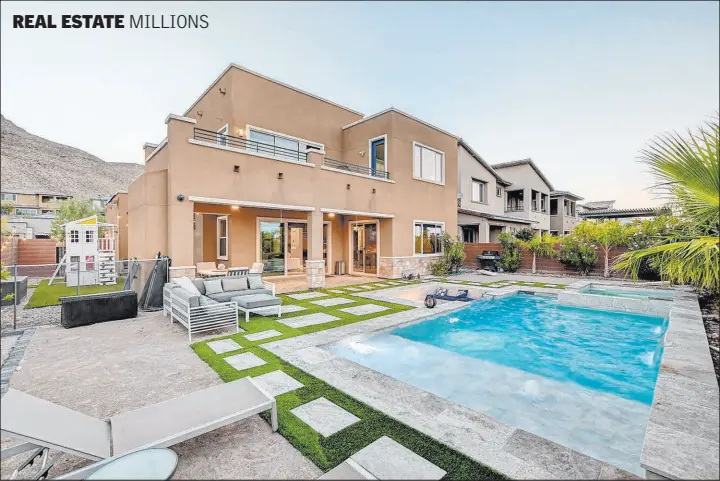  ?? Realty ONE Group ?? Former “Jersey Shore” regular Jennifer Harley, a Las Vegas Realtor, is selling her Summerlin home for $1.496 million.