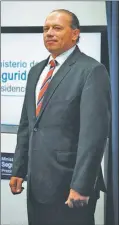  ?? CEDOC PERFIL ?? EX FUNCIONARI­O. Asumió en un cargo de Interpol en 2014.