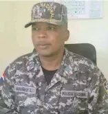  ?? F. E. ?? Coronel César Maríñez Lora, implicado en incidente de Villa Altagracia.