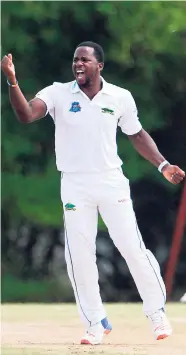  ?? WICB PHOTO ?? Kyle Mayers ... six for 29