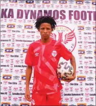  ?? PIC: LUSAKA DYNAMOS FB PAGE ?? Want out: Cooper wants to leave Dynamos