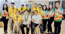  ?? ?? Seated, from L-R: FLI Senior Assistant Vice-President and Geographic­al Project Head - Zamboanga and REBAP Zamboanga Chapter VP Sheila F. Padua, Zamboanga City Mayor John M. Dalipe; and FLI First VP and Sales Channel Developmen­t Head Alexis C. Ojeda