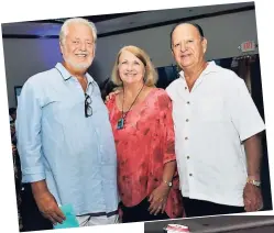  ??  ?? Issa, From left: Lee chairman of Couples Paula Orzech Resorts, withJohn. and her husband,