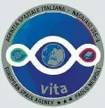  ??  ?? Il logo «Vita», la missione Asi-nasa