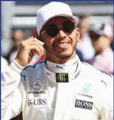  ??  ?? Lewis Hamilton