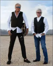  ?? PHOTO COURTESY OF DENISE TRUSCELLO ?? Rock duo
Air Supply performs about 130 concerts each year all around the world and are more popular than ever live.