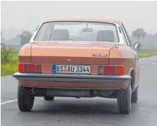  ?? FOTOS: THOMAS GEIGER ?? Sehr windschlüp­friges und elegantes Design: Der schon zur Bauzeit in den 1960er- und 1970er-Jahren nicht sonderlich begehrte NSU Ro 80 ist Oldtimer vergleichs­weise günstig zu bekommen.